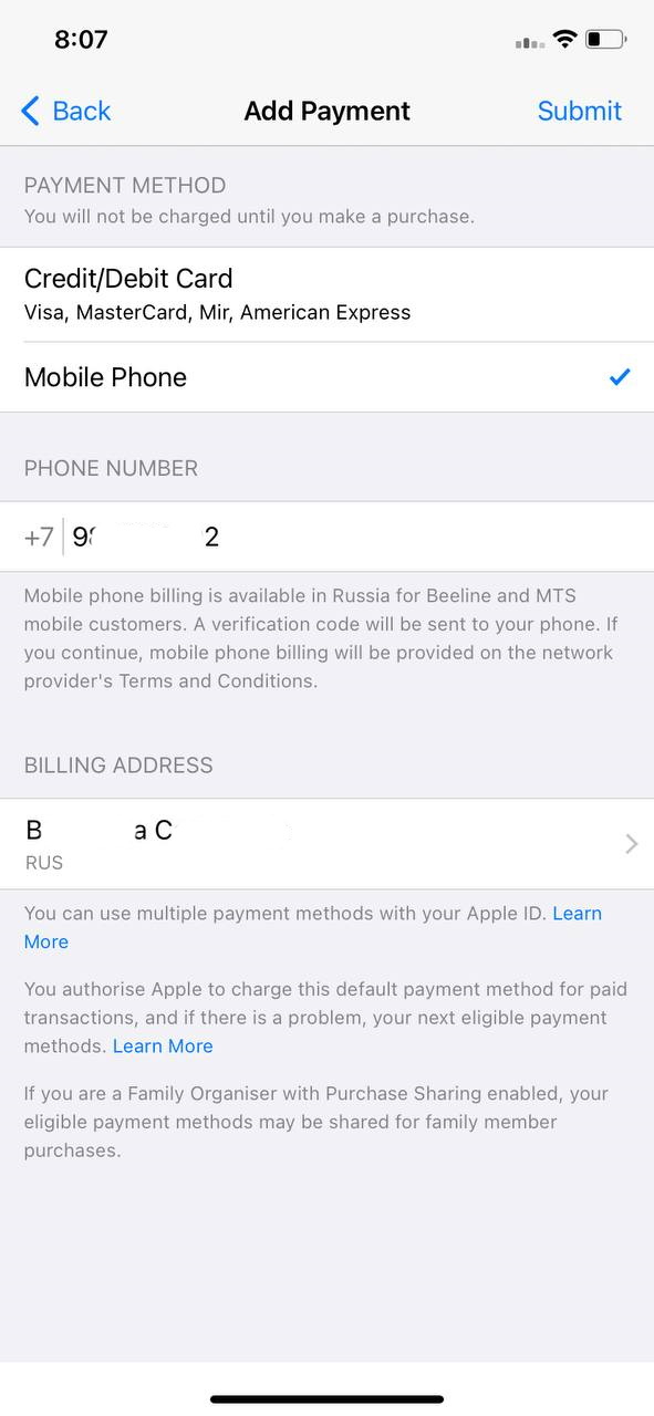 Как оплатить аккаунт App Store